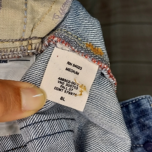 GAP 1969 jeans bootcut stretch vintage med wash low rise 8L - Picture 10 of 11